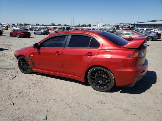 MITSUBISHI LANCER EVO 2008 maroon sedan 4d gas JA3AW86V18U047707 photo #3