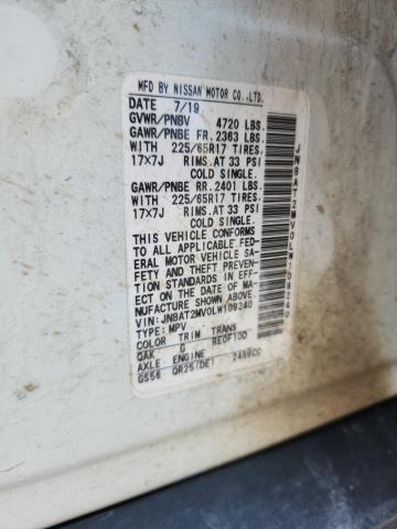 2020 NISSAN ROGUE S JN8AT2MV0LW109240