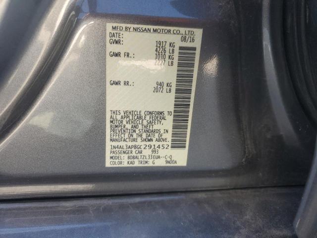 2016 NISSAN ALTIMA 2.5 - 1N4AL3AP8GC291452
