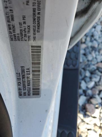 2021 RAM 1500 MPG 1C6SRFBT7MN736619