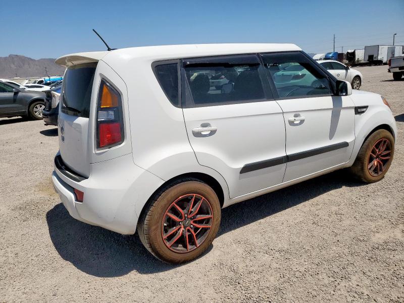 KIA SOUL + 2011 white 4dr spor gas KNDJT2A25B7265739 photo #4