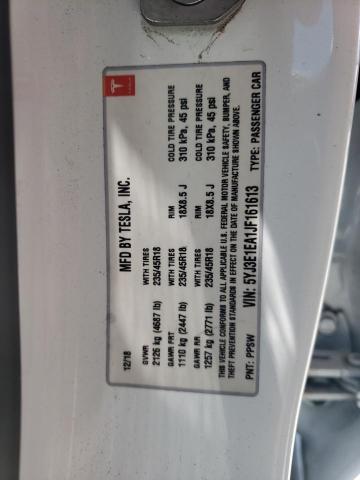 2018 TESLA MODEL 3 5YJ3E1EA1JF161613