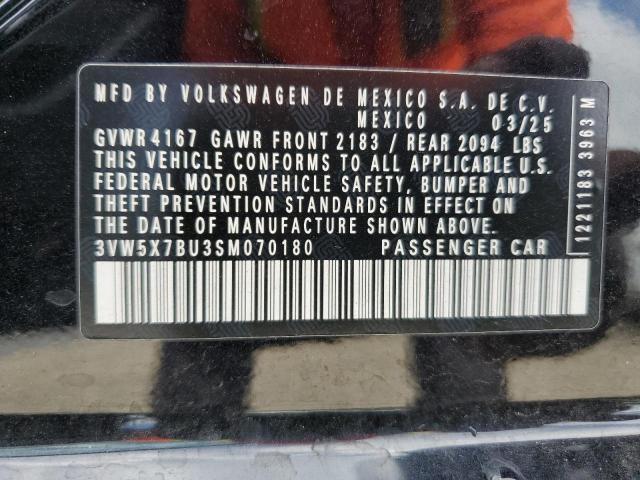 2025 VOLKSWAGEN JETTA S - 3VW5X7BU3SM070180