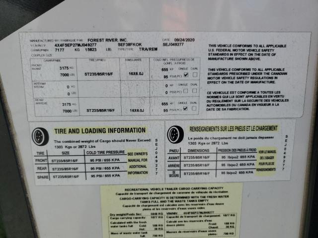 2021 WILDWOOD SIERRA #3316782417