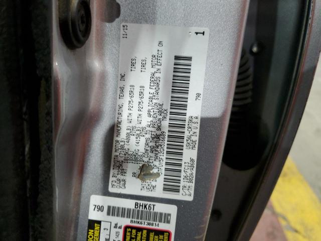 2016 TOYOTA TUNDRA DOU - 5TFUY5F12GX516689