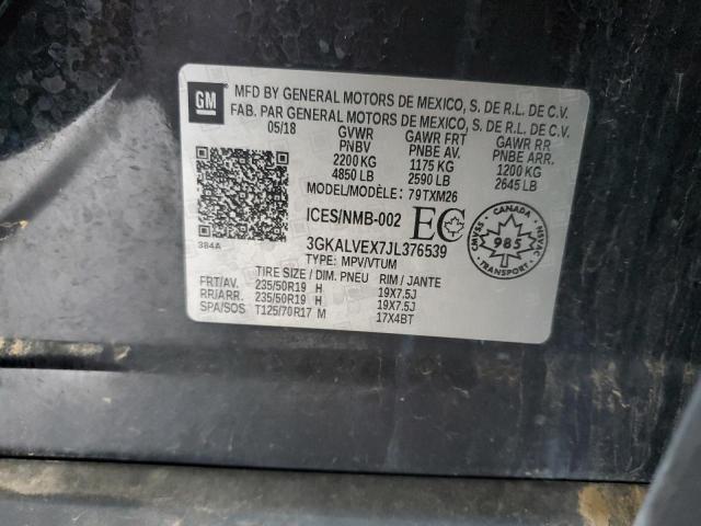 2018 GMC TERRAIN SL 3GKALVEX7JL376539