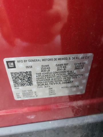 2018 GMC TERRAIN SL 3GKALTEV9JL385407