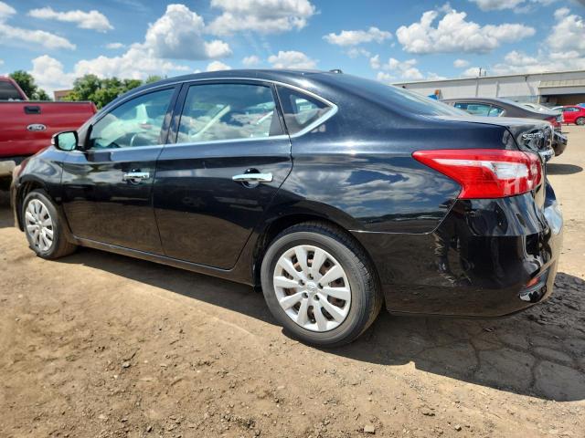 NISSAN SENTRA S 2017 black  gas 3N1AB7AP9HL662566 photo #3