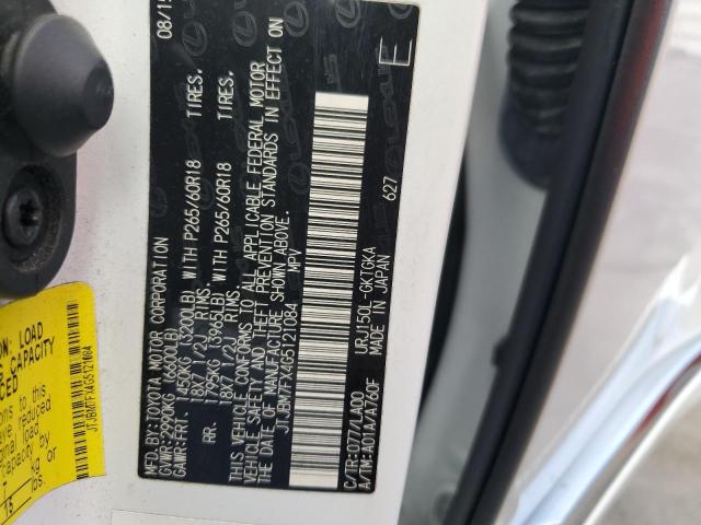 2016 LEXUS GX 460 JTJBM7FX4G5121084