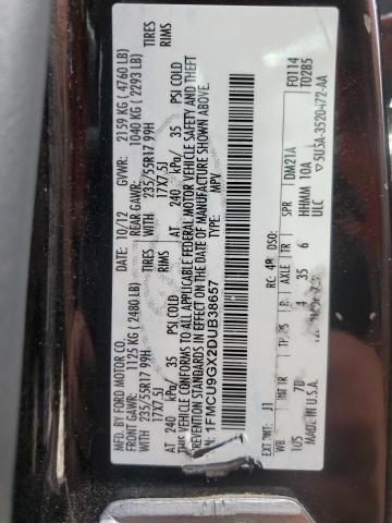 2013 FORD ESCAPE SE - 1FMCU9GX2DUB38657