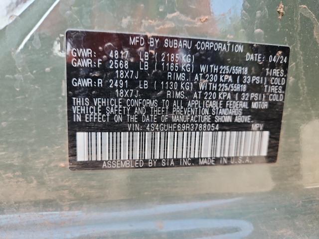 2024 SUBARU CROSSTREK 4S4GUHF69R3788054
