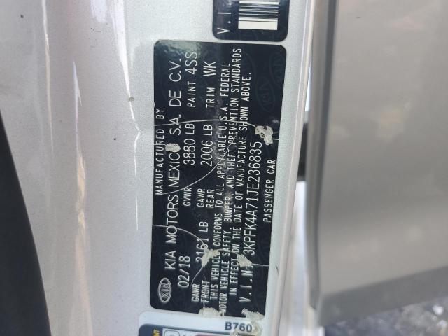 2018 KIA FORTE LX 3KPFK4A71JE236835