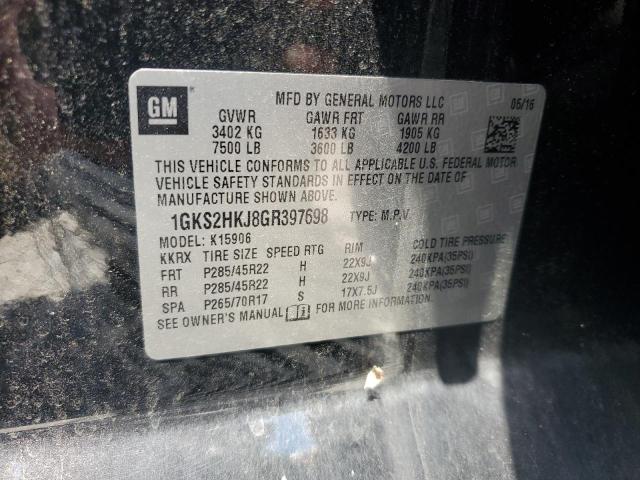 2016 GMC YUKON XL D 1GKS2HKJ8GR397698