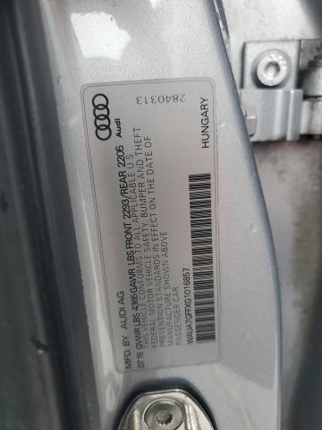 2016 AUDI A3 PREMIUM WAUA7GFFXG1016857