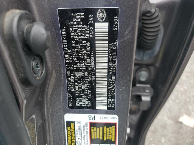 2017 TOYOTA CAMRY LE 4T1BF1FK2HU656285