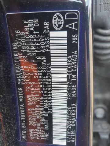 2017 TOYOTA COROLLA L - 2T1BURHE9HC822024