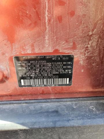 2011 SUBARU FORESTER 2 - JF2SHABC4BG759809
