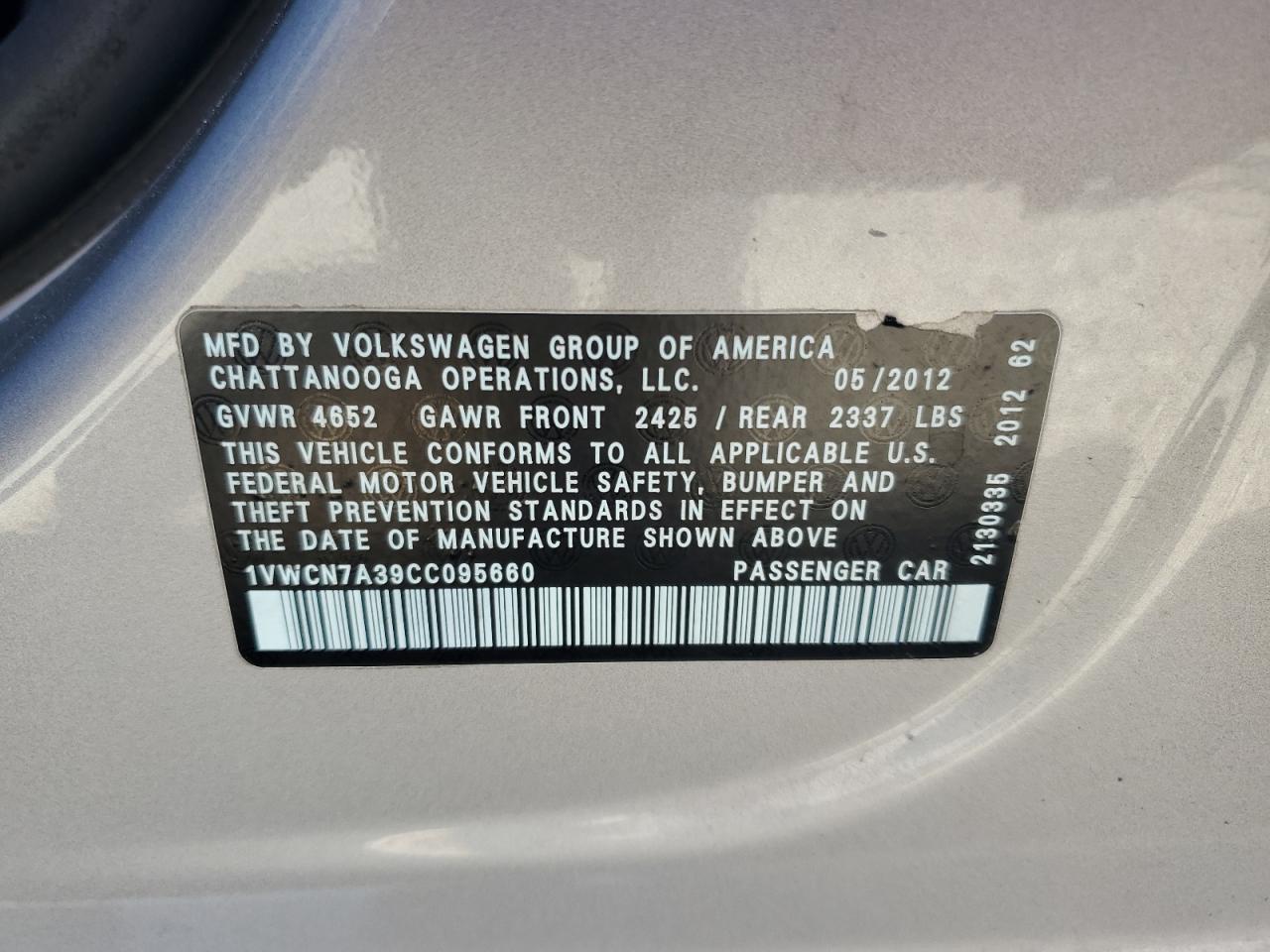 VOLKSWAGEN PASSAT SEL