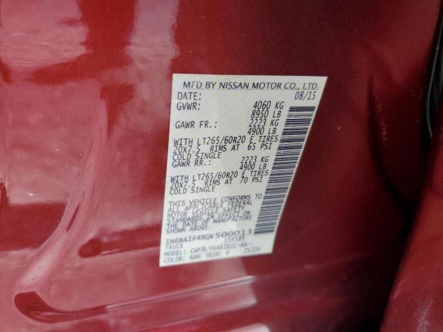 2016 NISSAN TITAN XD S - 1N6BA1F49GN500013