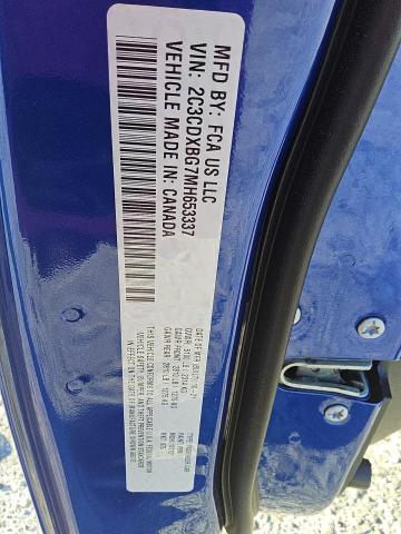 2021 DODGE CHARGER SX 2C3CDXBG7MH653337