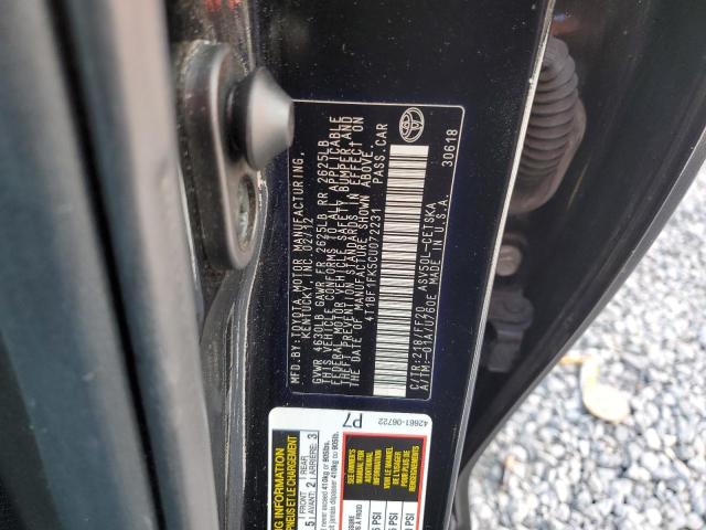 2012 TOYOTA CAMRY BASE - 4T1BF1FK5CU072231