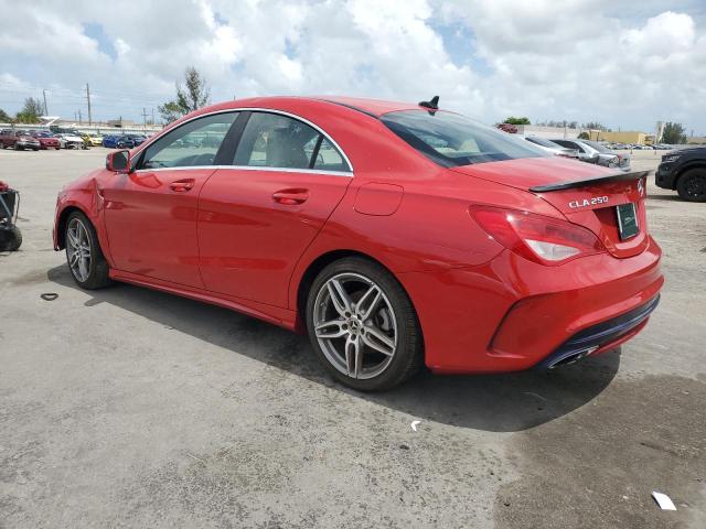 MERCEDES-BENZ CLA 250 2018 red  gas WDDSJ4EB7JN600225 photo #3