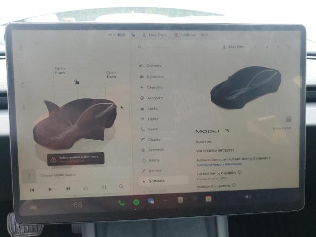 2024 TESLA MODEL 3 5YJ3E1EA1RF782331