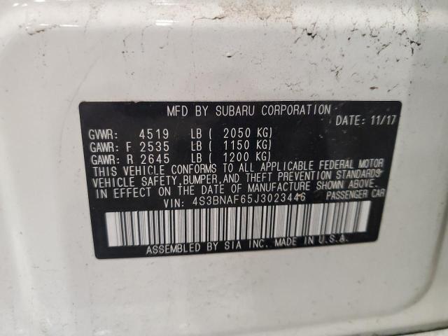 2018 SUBARU LEGACY 2.5 - 4S3BNAF65J3023446