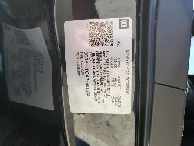 2023 CHEVROLET CORVETTE Z 1G1YF2D3XP5601634