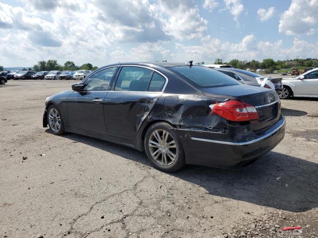 HYUNDAI GENESIS 3. 2014 black  gas KMHGC4DD2EU261815 photo #3