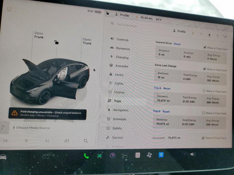 2023 TESLA MODEL Y 7SAYGDEF7PF675037