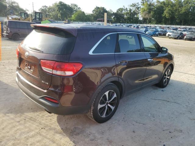 KIA SORENTO EX 2016 maroon 4dr spor gas 5XYPH4A58GG070889 photo #4