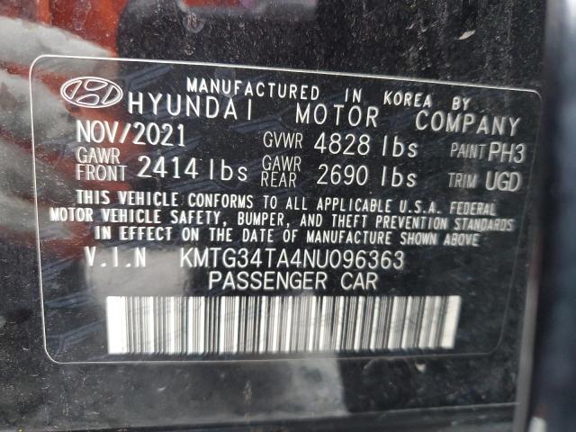 2022 GENESIS G70 BASE KMTG34TA4NU096363
