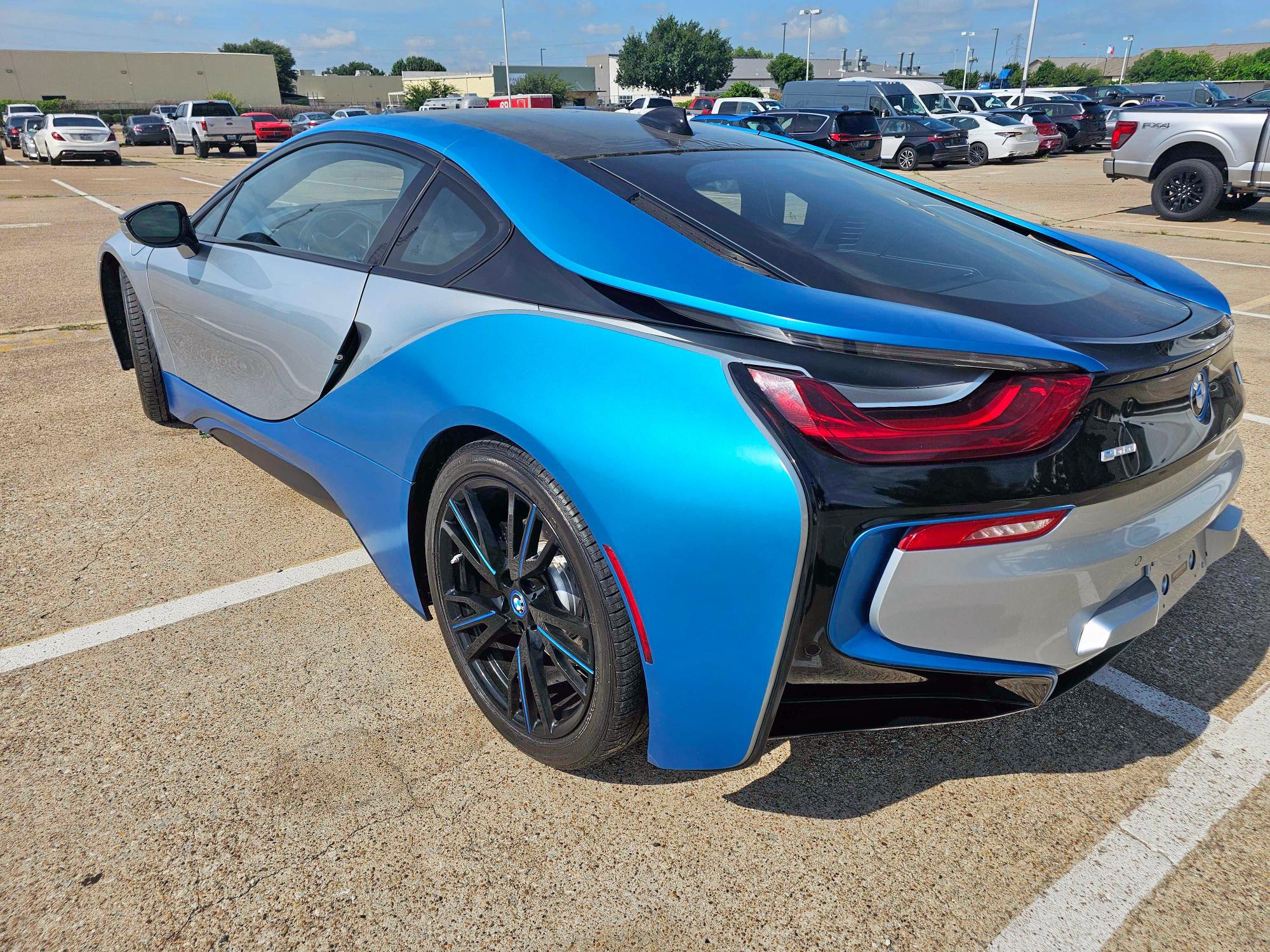BMW I8 2014 two tone coupe hybrid engine WBY2Z2C51EVX64711 photo #4