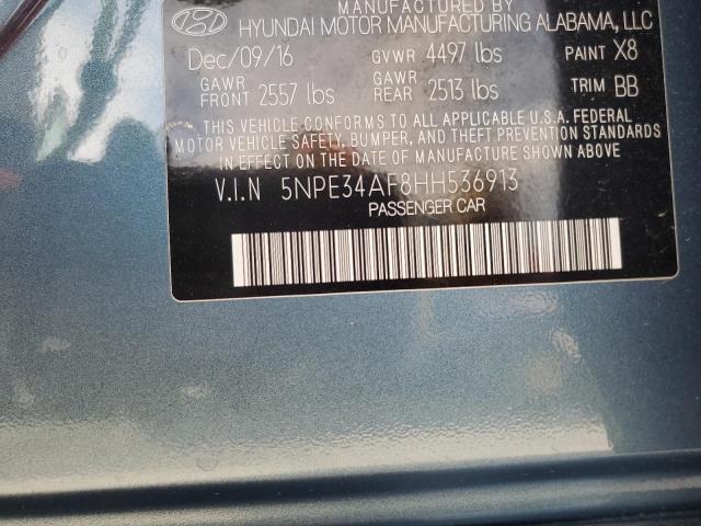 2017 HYUNDAI SONATA SPO - 5NPE34AF8HH536913