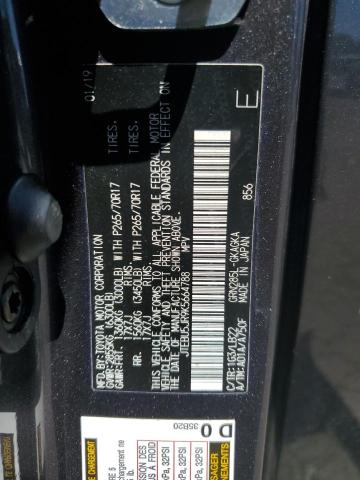2019 TOYOTA 4RUNNER SR JTEBU5JR9K5664788