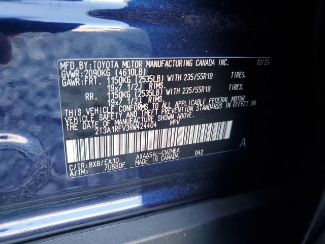 2024 TOYOTA RAV4 XLE P 2T3A1RFV3RW424404