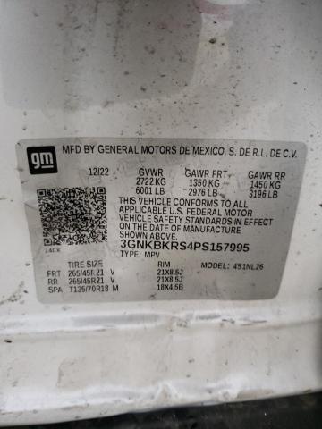 2023 CHEVROLET BLAZER RS 3GNKBKRS4PS157995