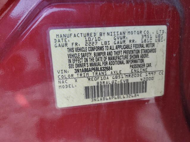 2011 NISSAN SENTRA 2.0 - 3N1AB6AP6BL632684