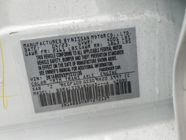2023 NISSAN SENTRA SR 3N1AB8DVXPY272139