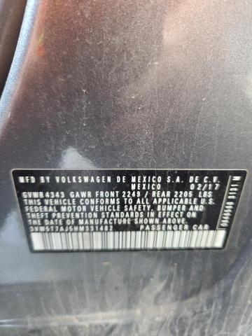 2017 VOLKSWAGEN JETTA GLI - 3VW5T7AJ5HM331482