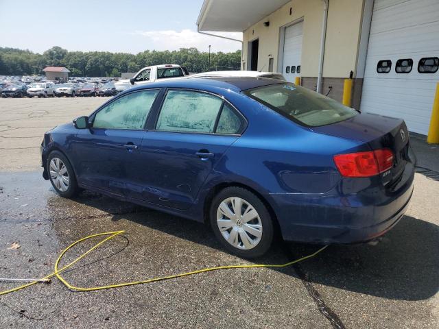 VOLKSWAGEN JETTA SE 2011 blue sedan 4d gas 3VWDZ7AJ7BM085200 photo #3