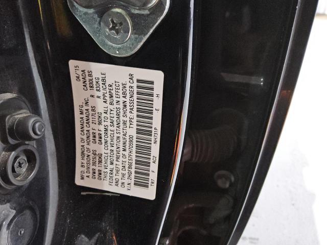 2015 HONDA CIVIC SI 2HGFB6E57FH705900