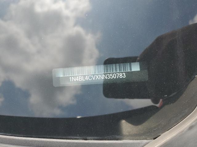 2022 NISSAN ALTIMA SR 1N4BL4CVXNN350783