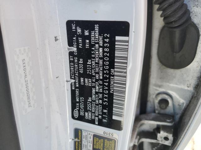 2016 KIA OPTIMA SXL 5XXGV4L25GG028342