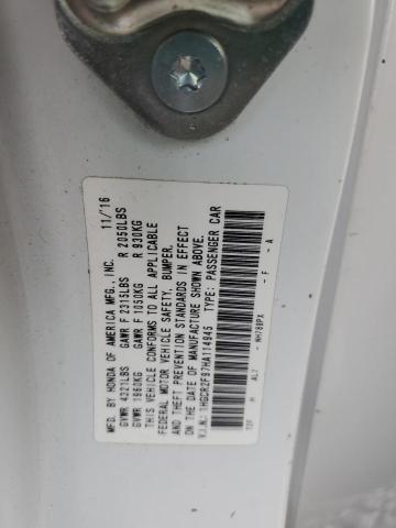 1hgcr2f97ha114945 - 2017 Honda accord exl - #62740515