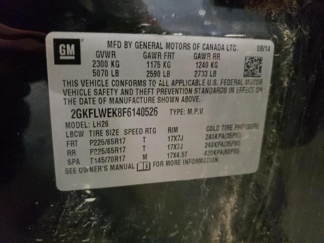 2015 GMC TERRAIN SL - 2GKFLWEK8F6140526