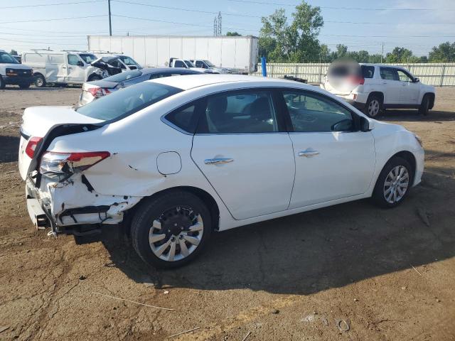 NISSAN SENTRA S 2018 white  gas 3N1AB7AP8JY295202 photo #4