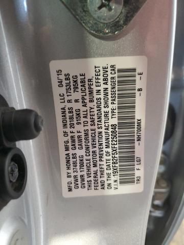 2015 HONDA CIVIC LX 19XFB2F5XFE250848