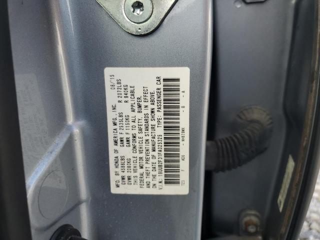2015 ACURA TLX 19UUB2F31FA025325